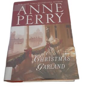 A Christmas Garland Anne Perry hardcover Christmas mystery